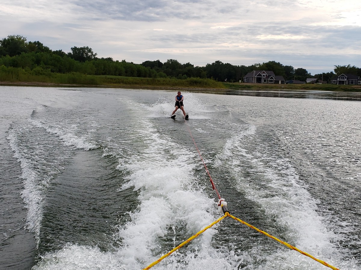 All-sports lake in heron lake